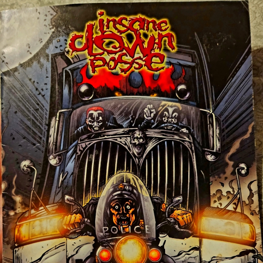 Chaos comics Insane Clown posse vintage y2k comics.